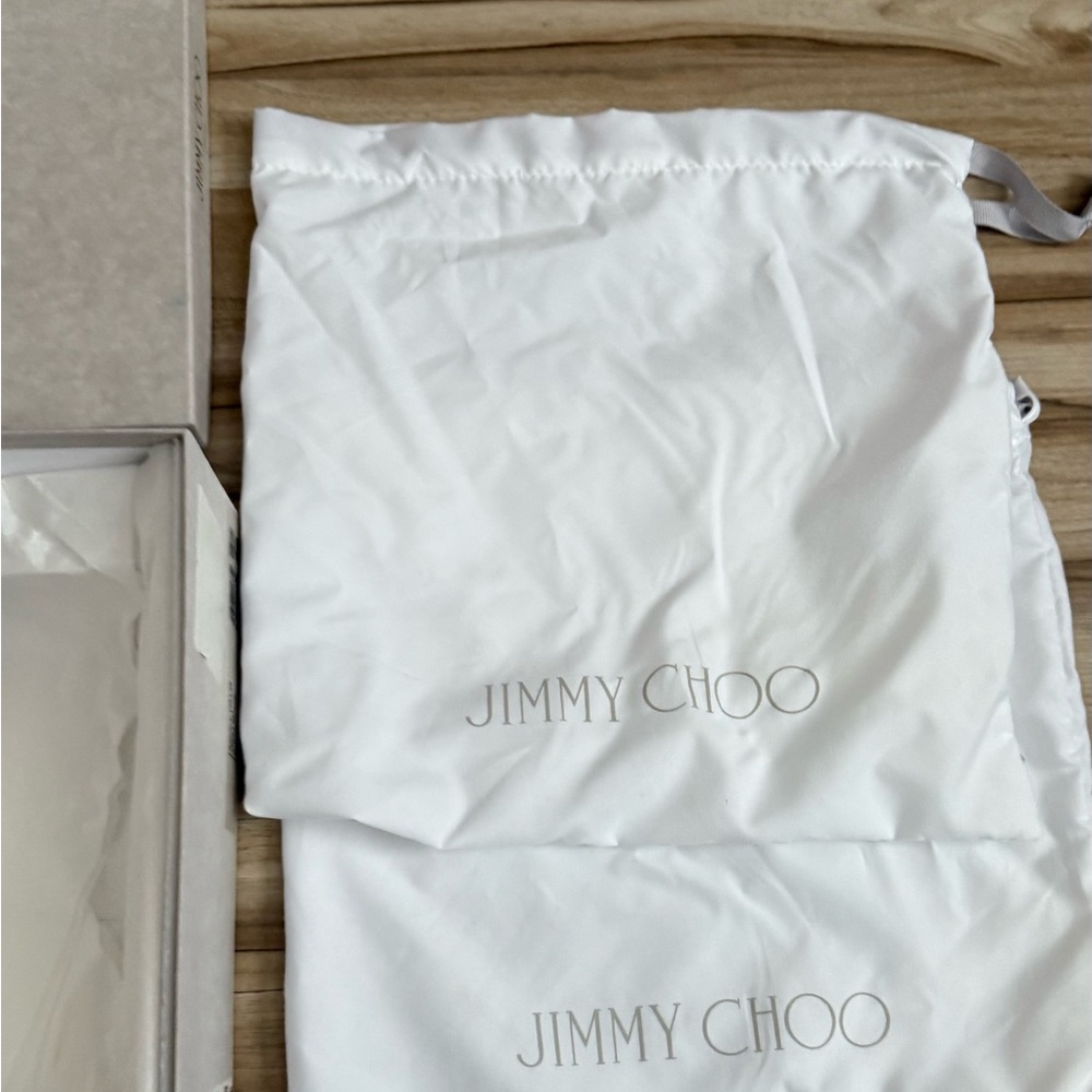 Jimmy Choo Black Averly 100 Heels - Picture 9 of 9